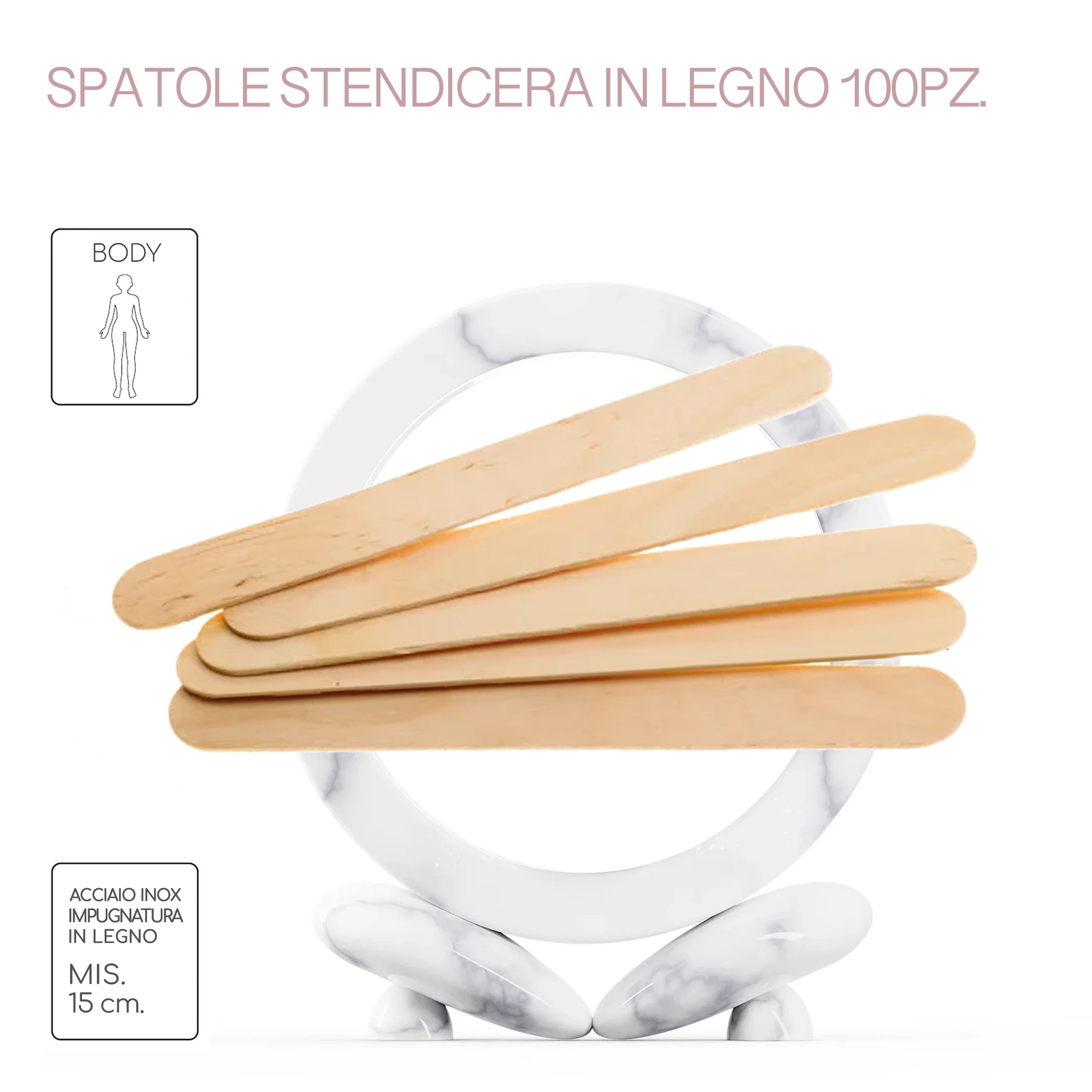 🎁 Spatole Stendicera in Legno (100% off)