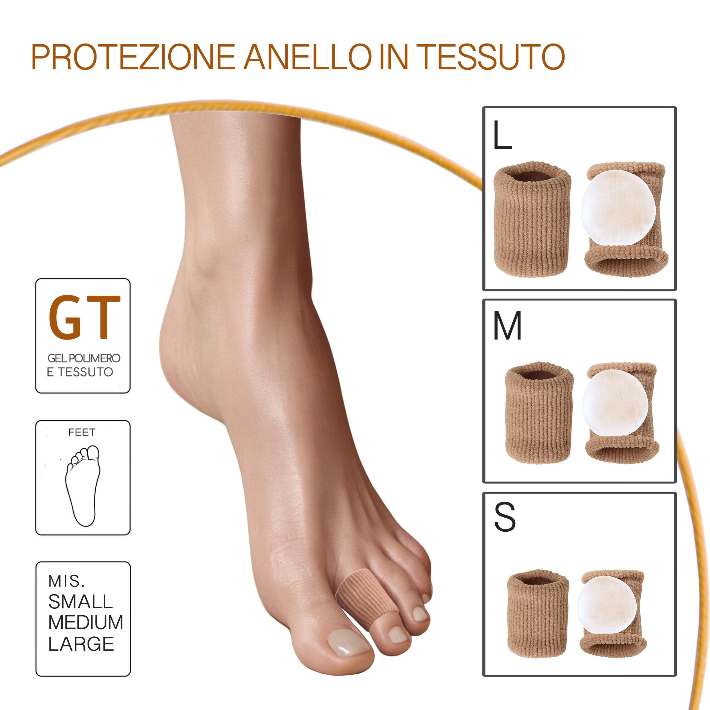 🎁 Protezione Anello in Tessuto (100% off)