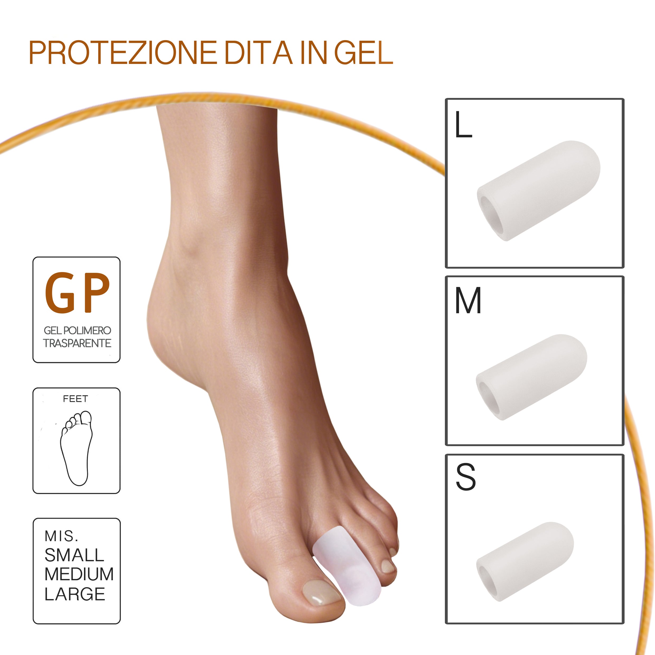 🎁 Protezione Dita in Gel (100% off)
