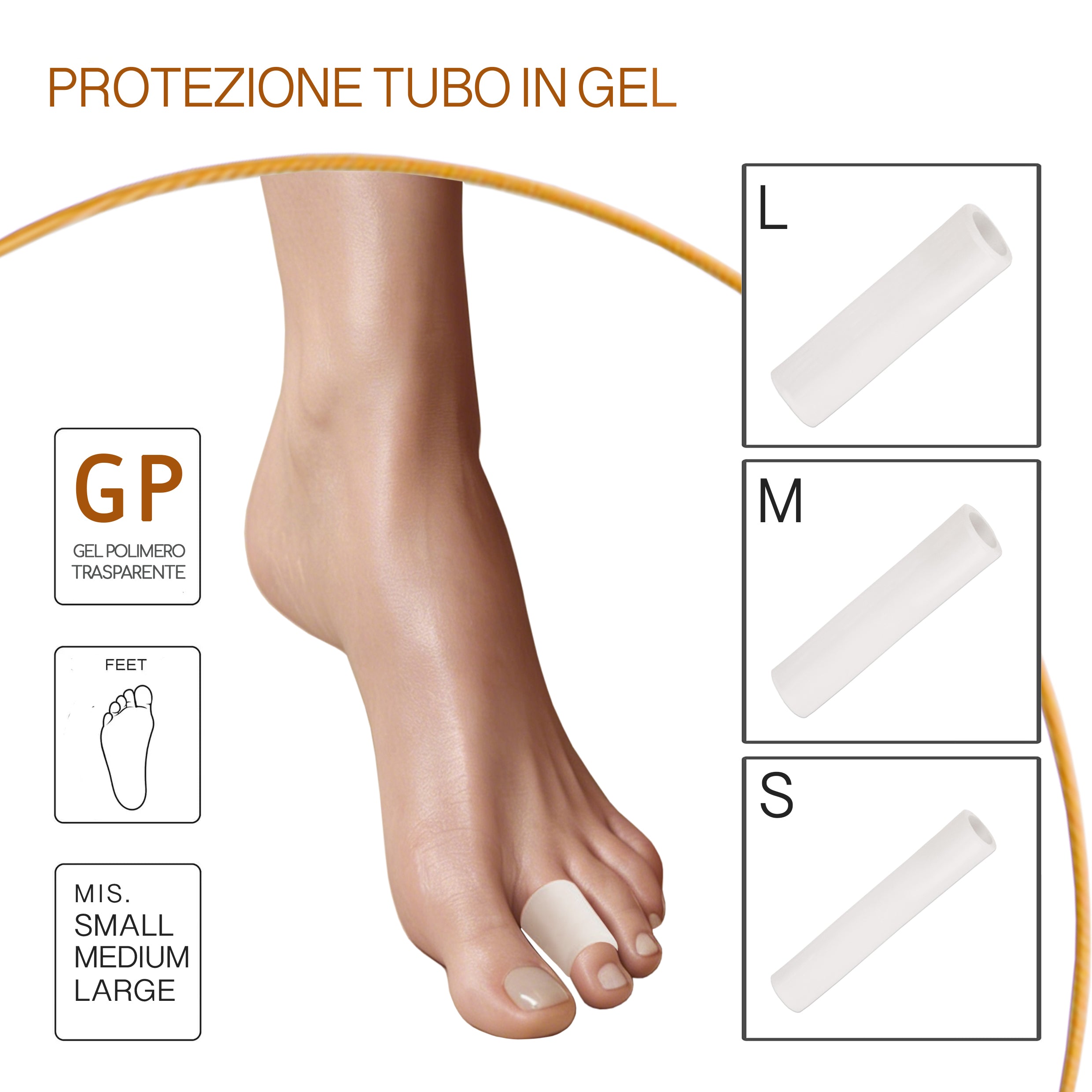 🎁 Protezione Tubo in Gel (100% off)