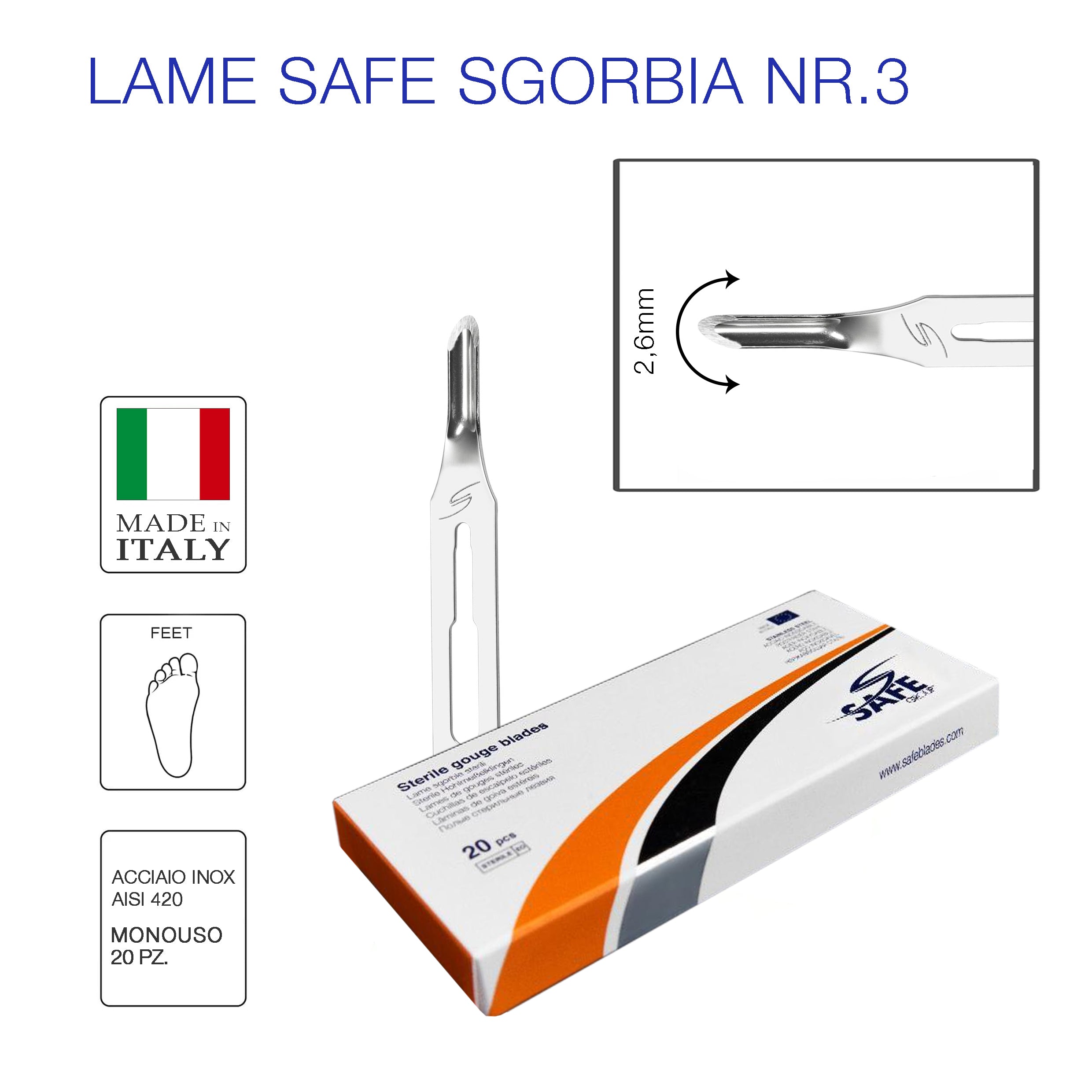 Lame Safe Sgorbia