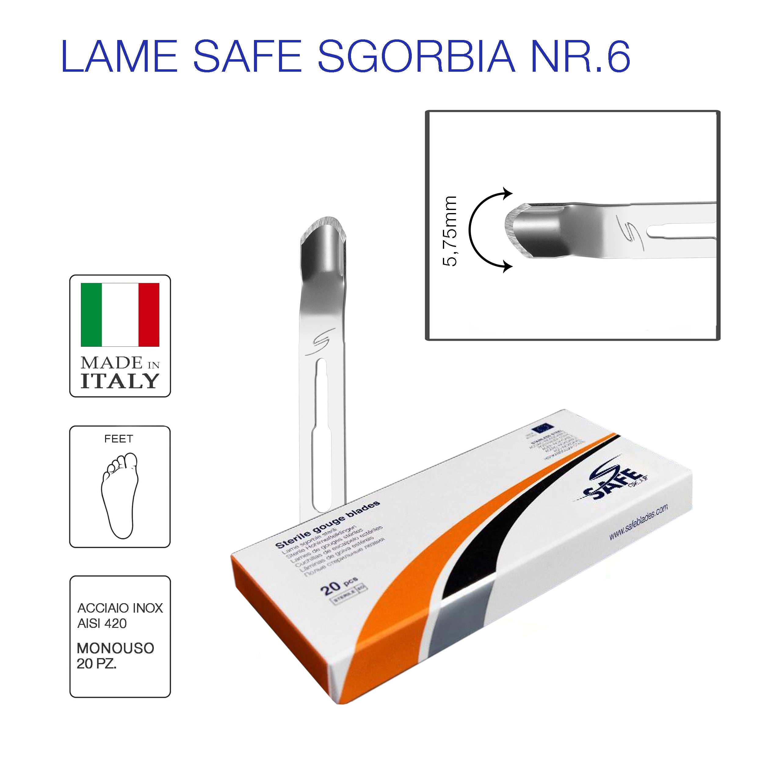 Lame Safe Sgorbia
