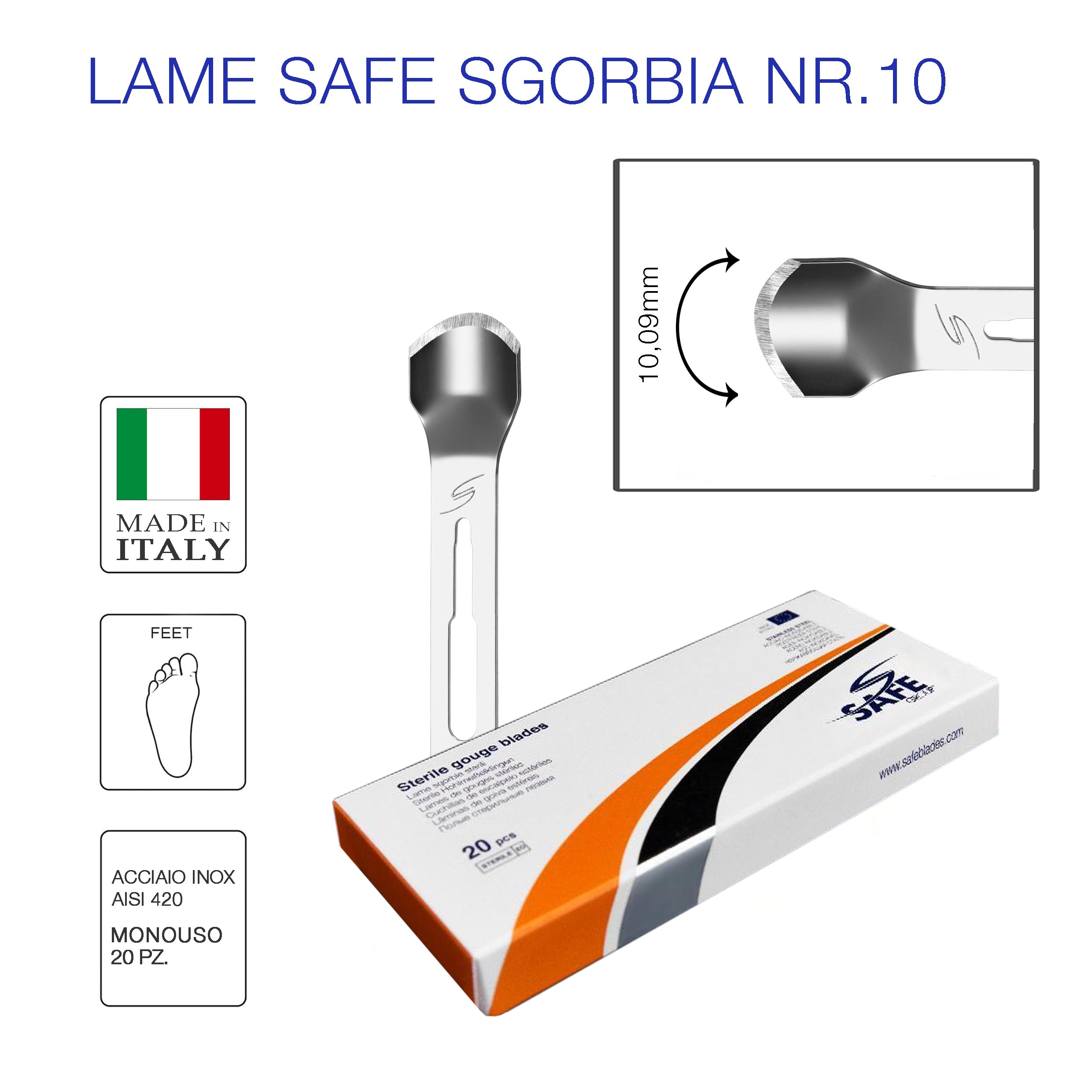 Lame Safe Sgorbia