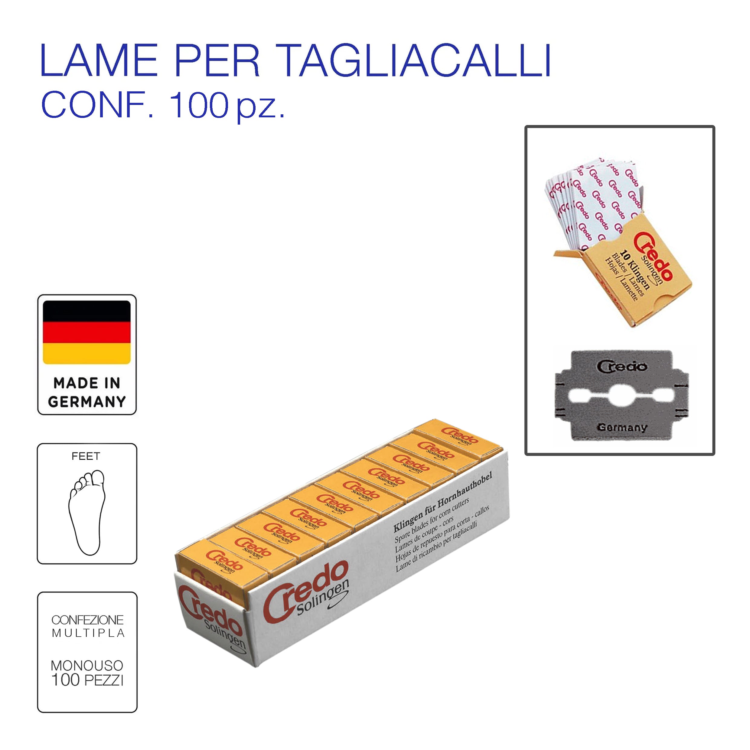 Lame Tagliacalli Credo Original conf.100pz.