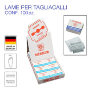 Lame Tagliacalli conf.100pz.