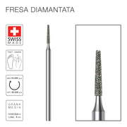 🎁 Fresa Diamantata Ago medio 1,6 mm (100% off)