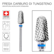 🎁 Fresa Carbonio Cono smussato 6,0mm (100% off)