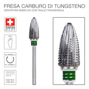 🎁 Fresa Carbonio Cono smussato 6,0mm (100% off)
