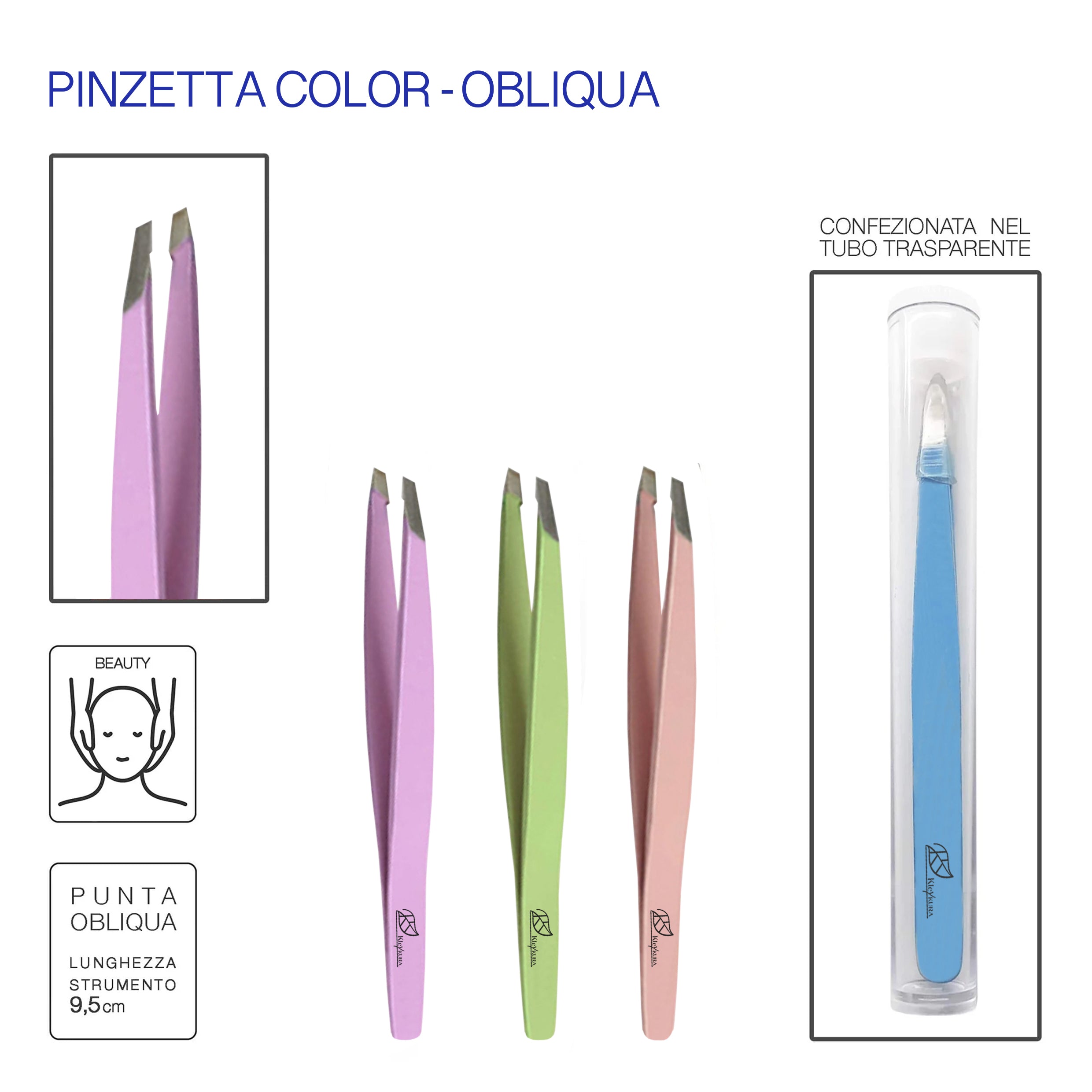 Pinza P.obliqua Mod. Color