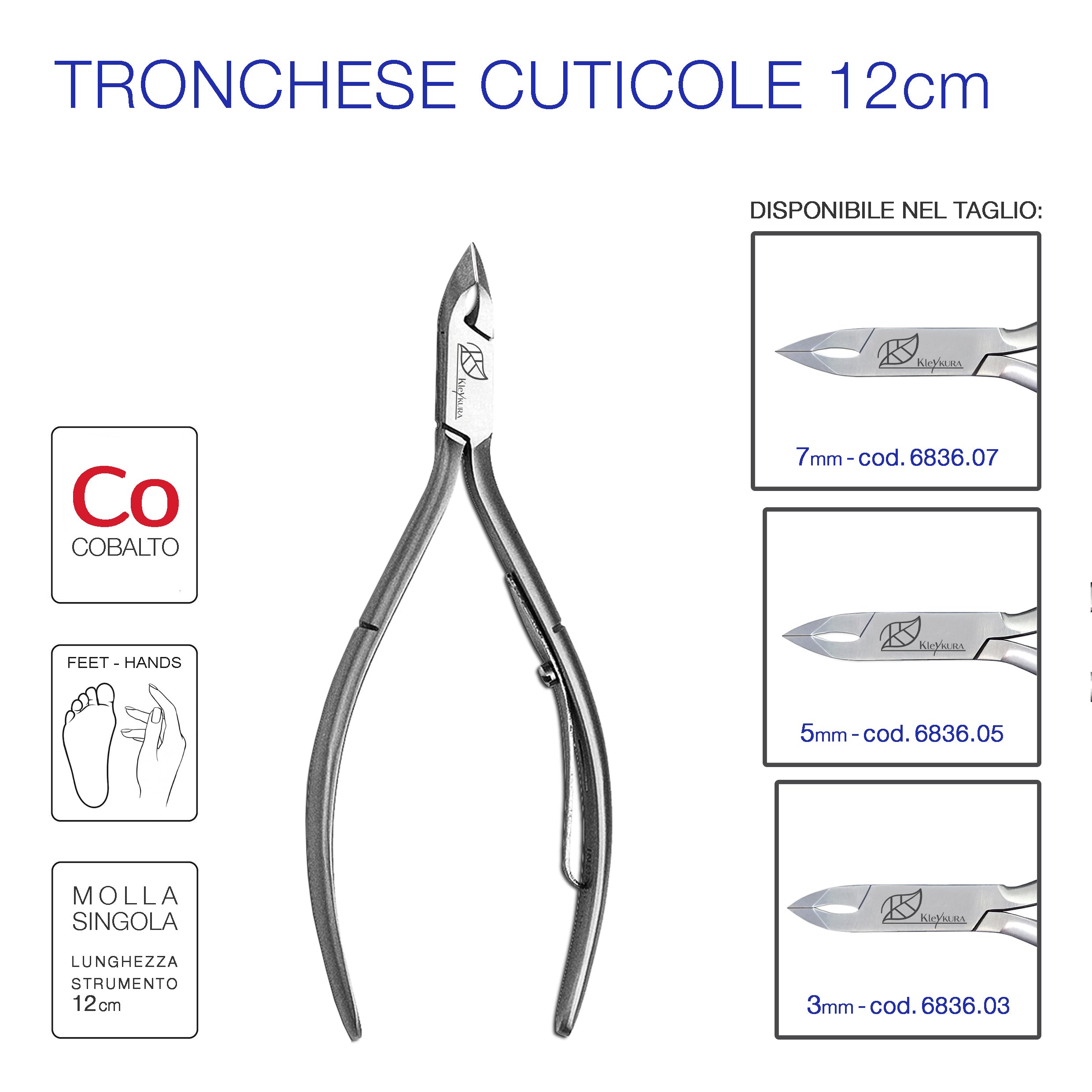 🎁 Tronchese Cuticole Cobalto Expert 12cm. (100% off)