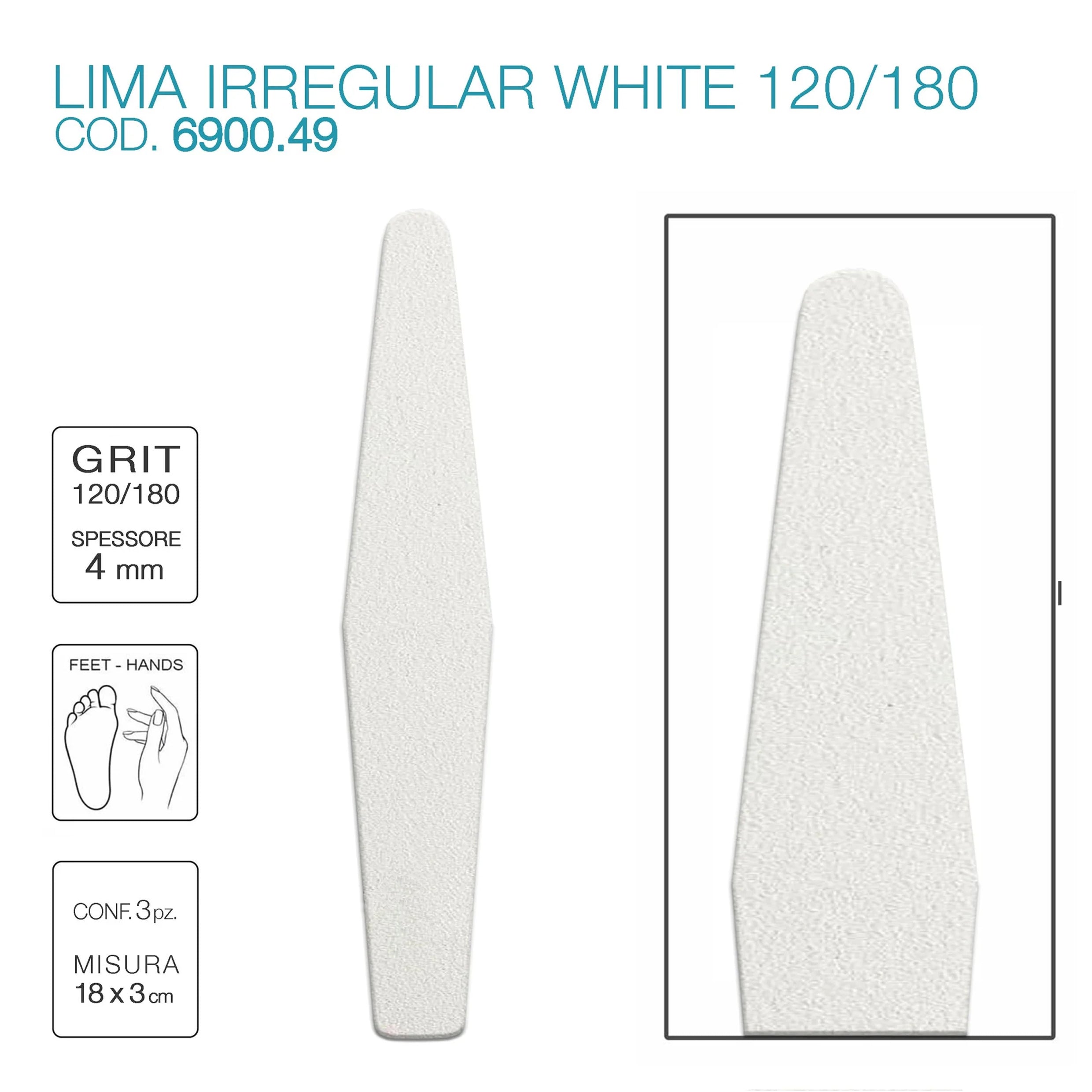 Lime Imbottite 4mm - conf. 3 pezzi