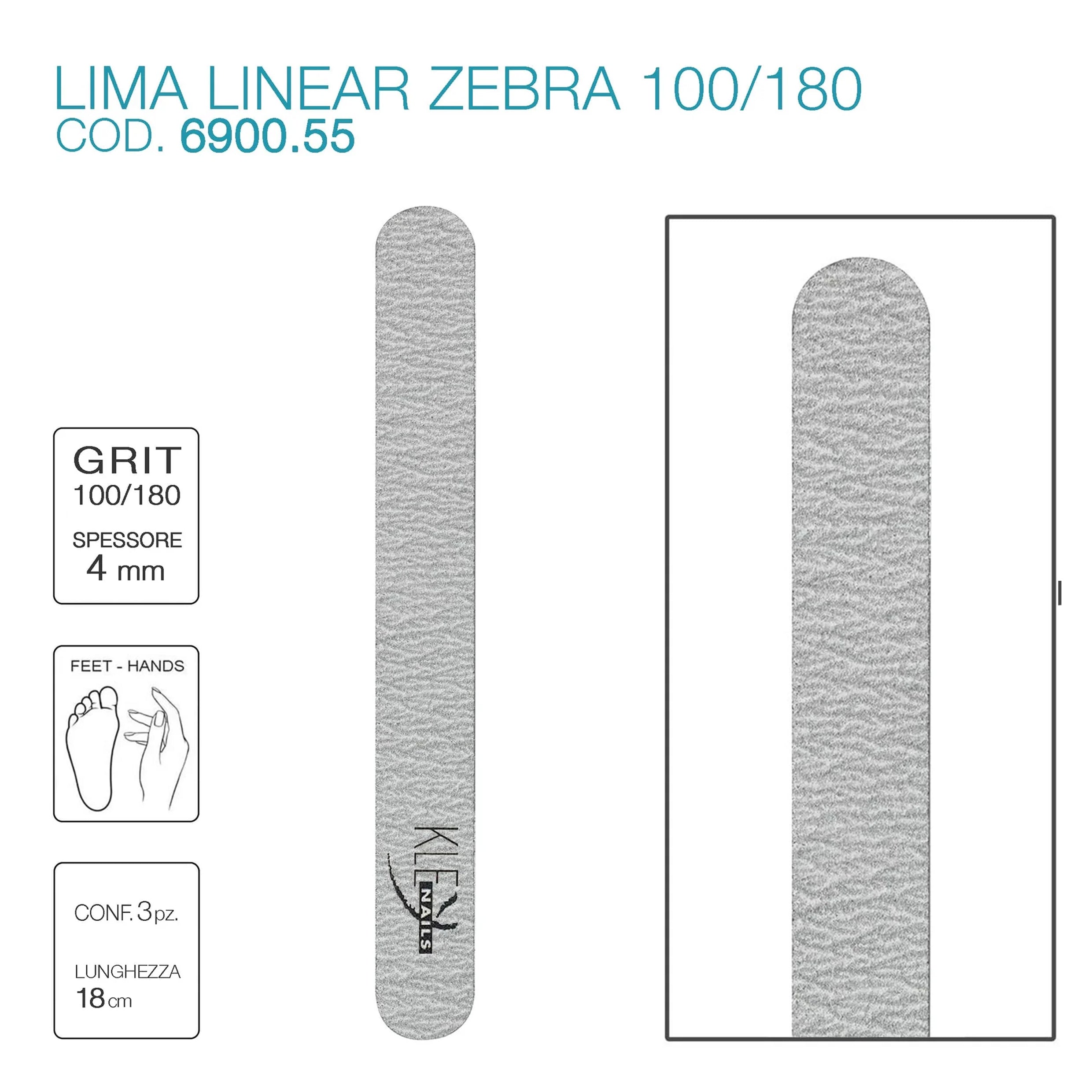 Lime Imbottite 4mm - conf. 3 pezzi