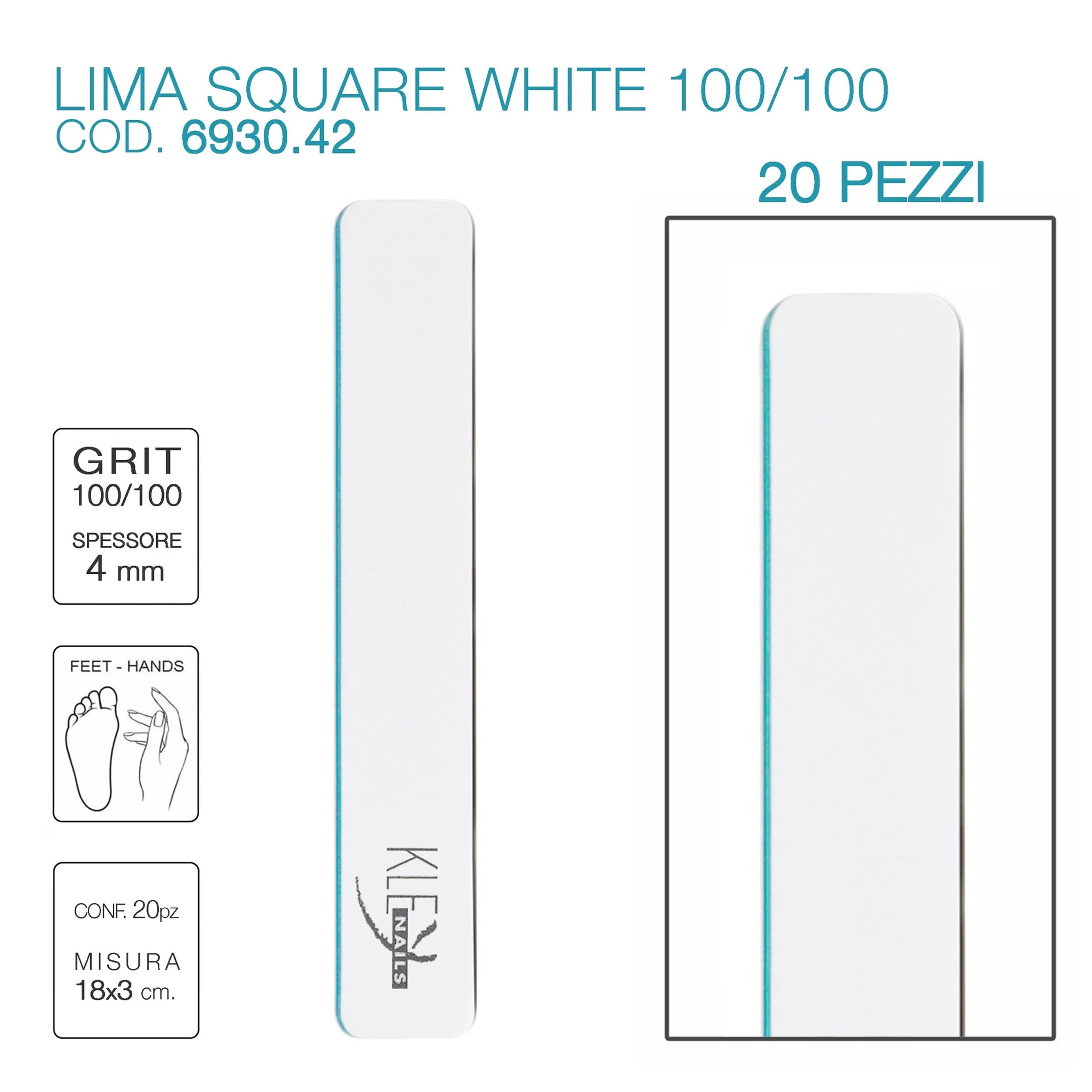Lime Imbottite 4mm - conf. 20 pezzi FORMATO CONVENIENZA