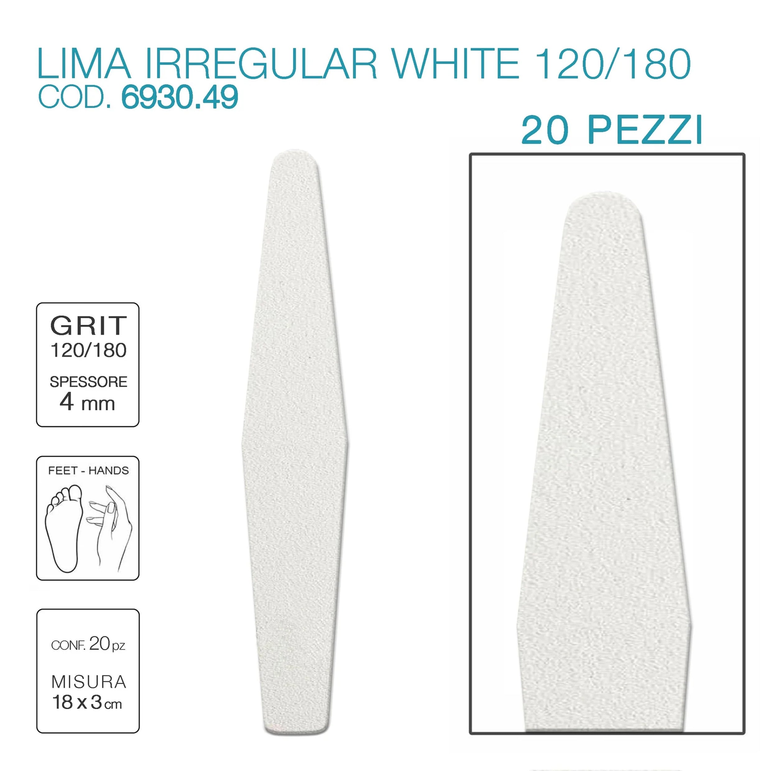 Lime Imbottite 4mm - conf. 20 pezzi FORMATO CONVENIENZA