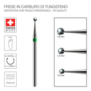 🎁 Fresa Carbonio Sfera (100% off)