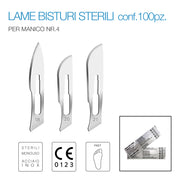 Lame bisturi - MANICO 4