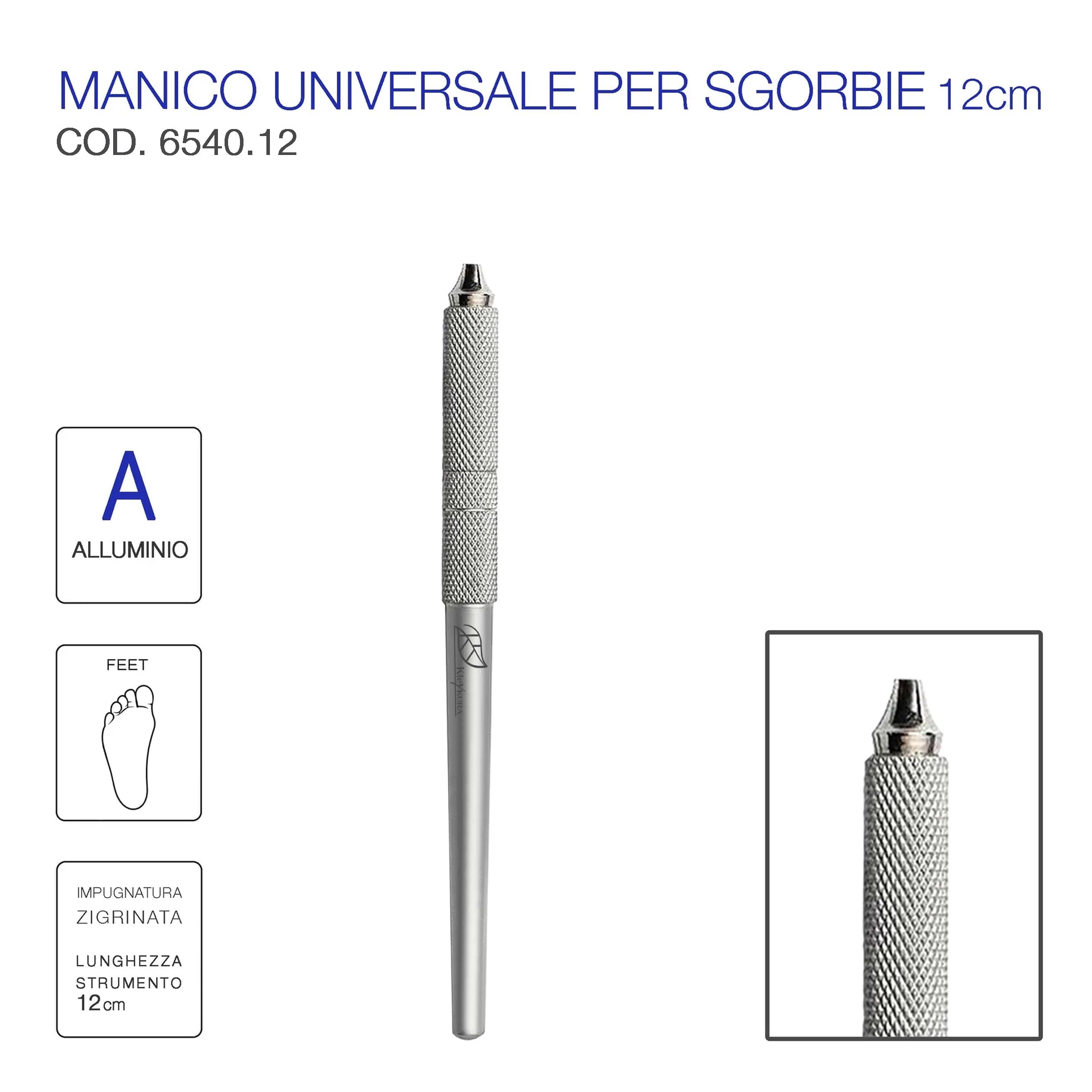 Manico Cilindrico per Lame