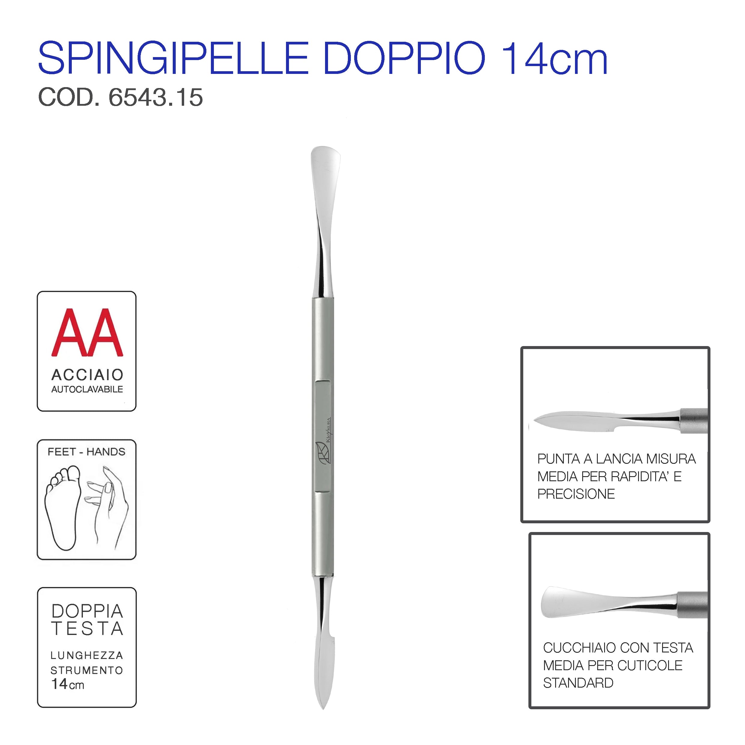 Spingipelle Doppio Inox