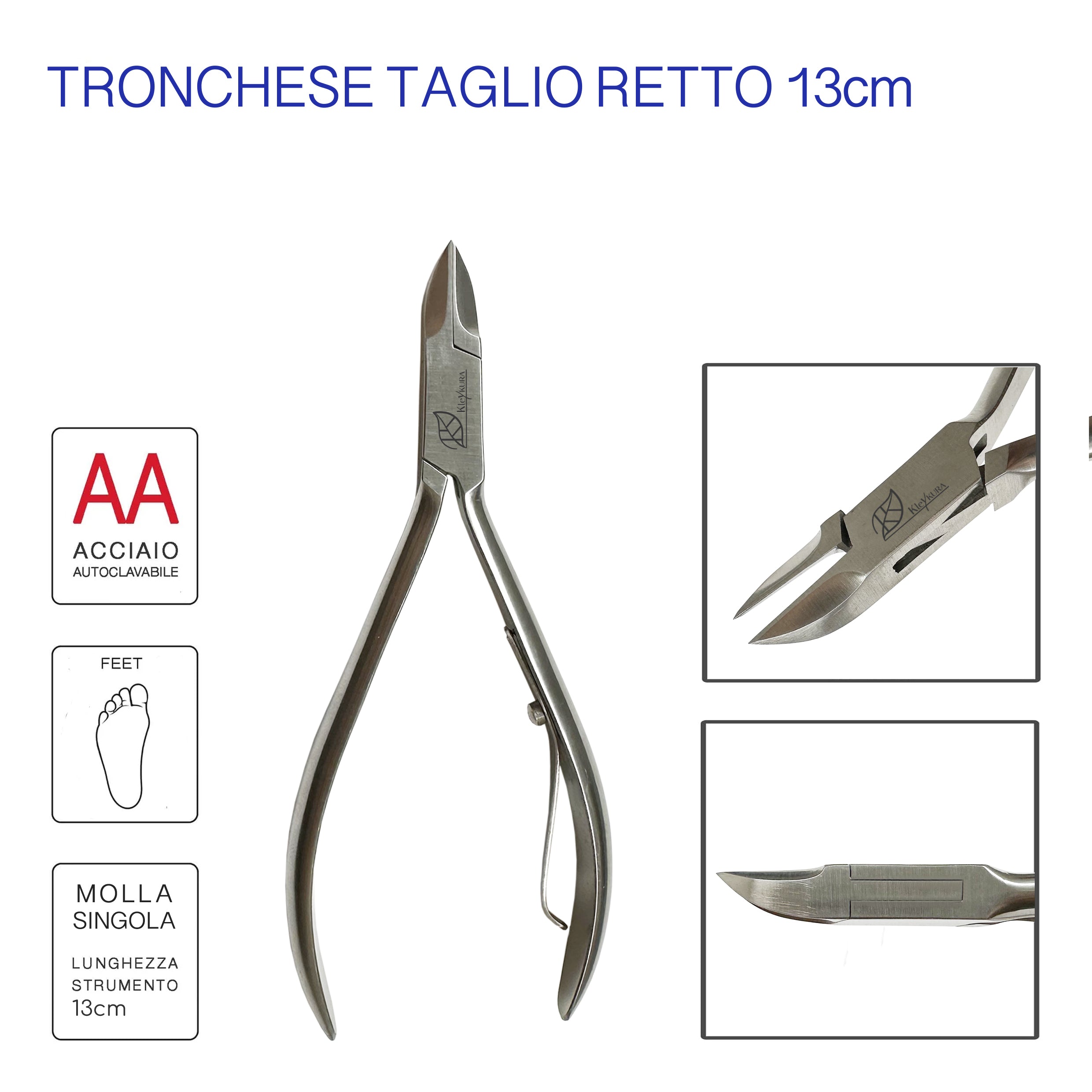 6524.13 Tronchese Unghie Inox