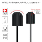 🎁 Mandrini per Cappucci abrasivi (100% off)