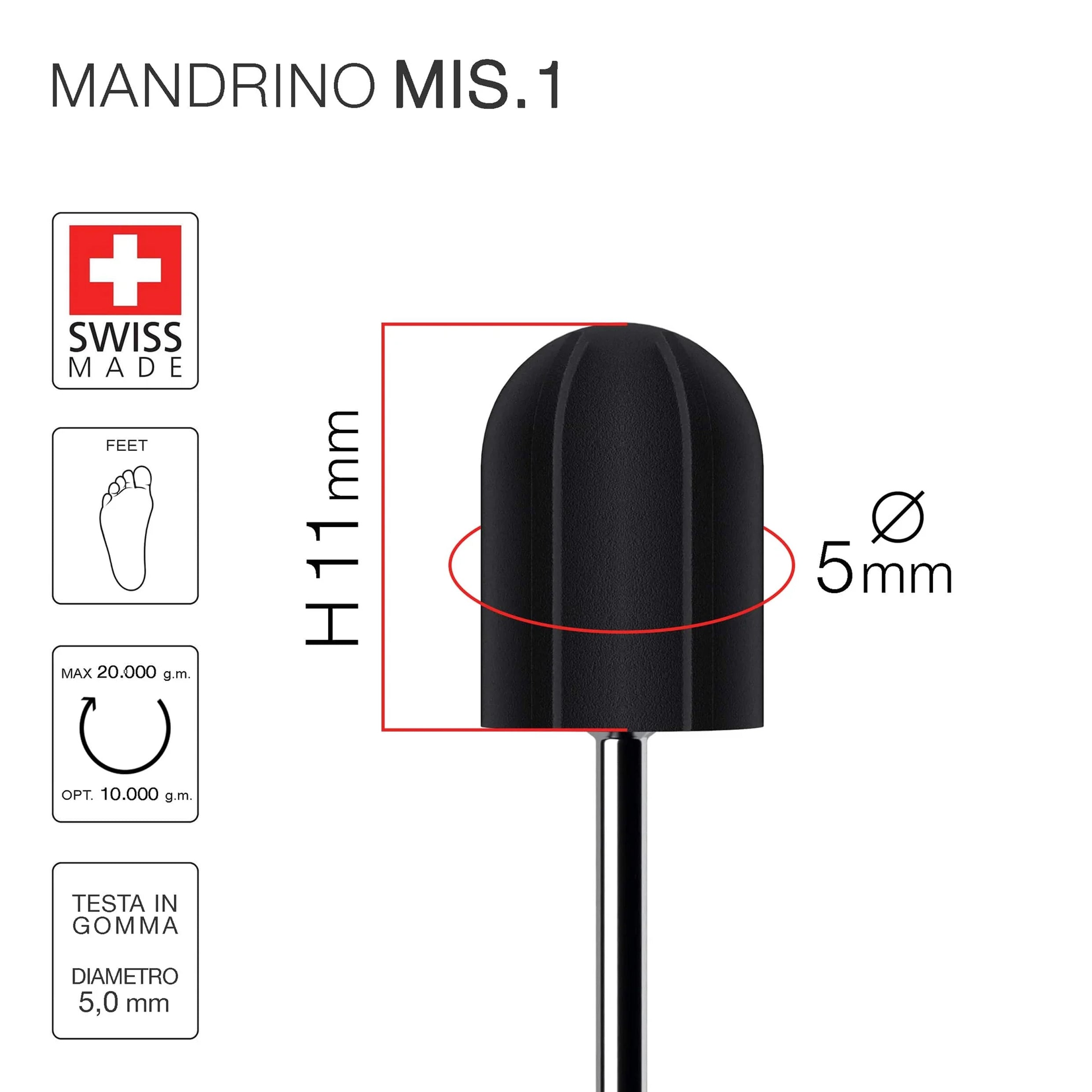 Mandrini per Cappucci abrasivi
