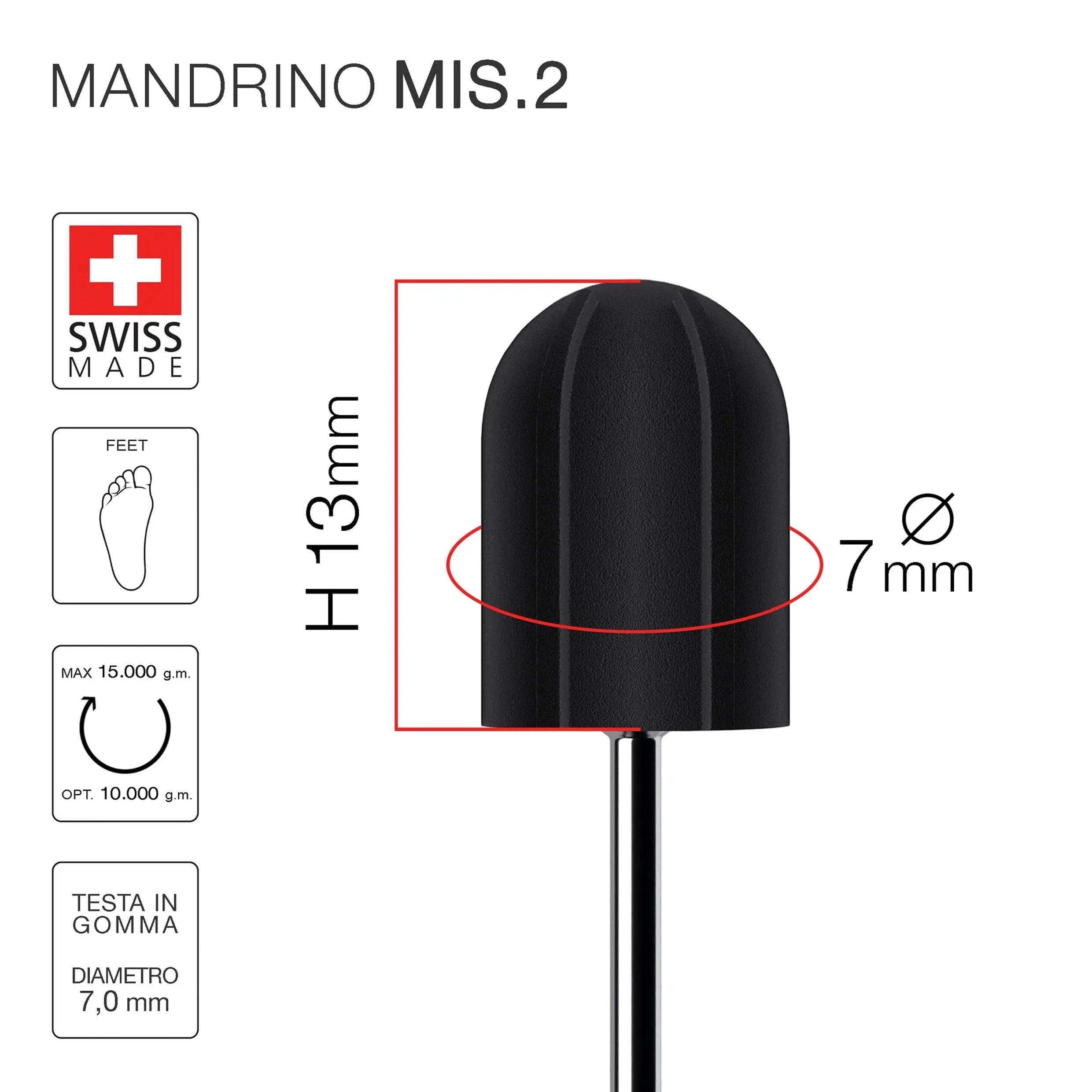 Mandrini per Cappucci abrasivi