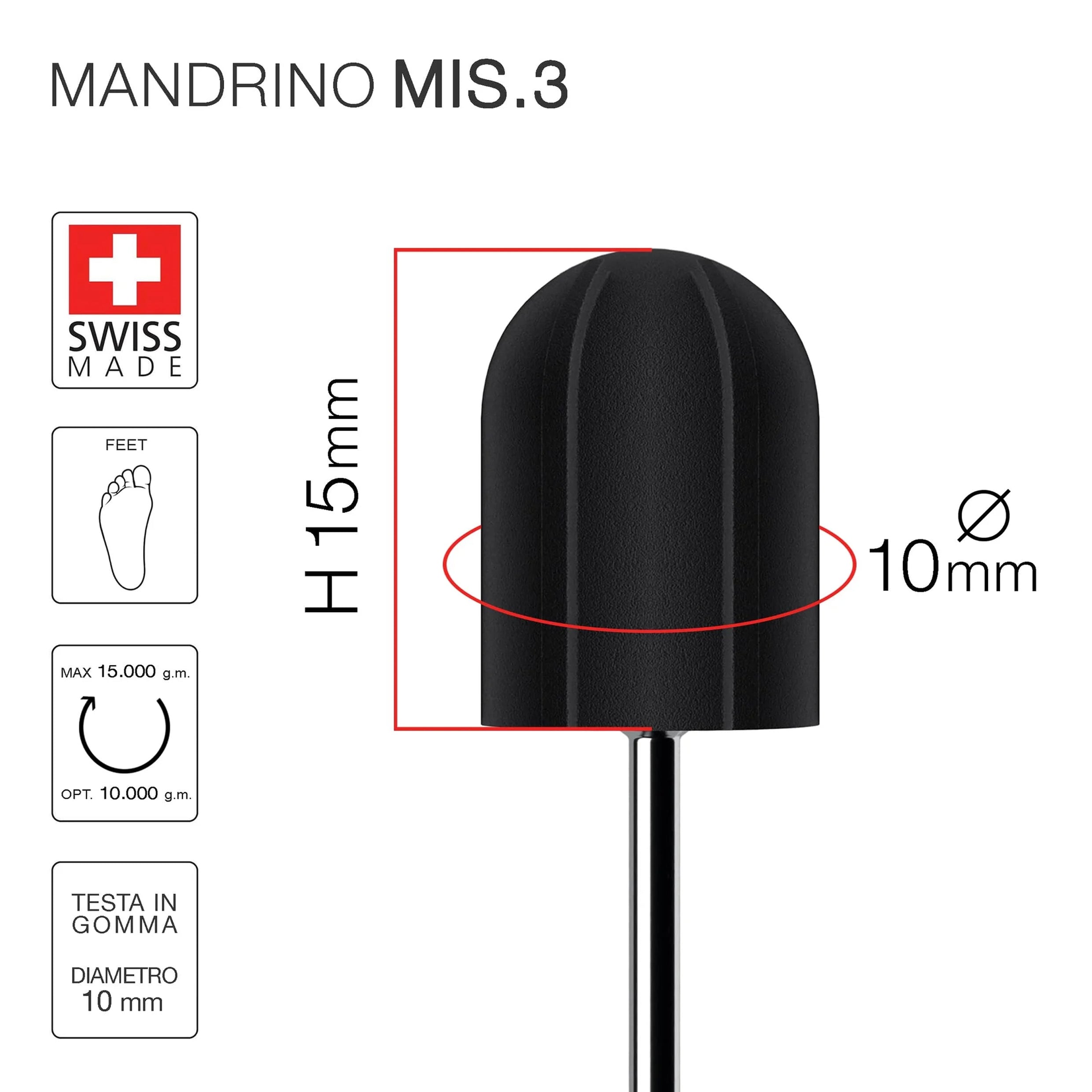 Mandrini per Cappucci abrasivi